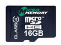 Micro memory MMMICROSDHC4/16GB